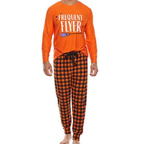 Jaclyn Smith Other - Large Pajama Set Halloween Warlock Witch Frequent Flyer